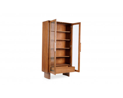 Moe's Orson Modern Tall Cabinet - Brown