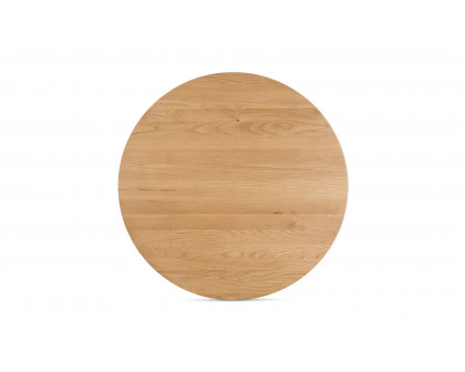 Moe's Godenza Mid-Century Modern Round Dining Table - Oak