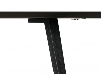 Moe's Godenza Mid-Century Modern Rectangular Dining Table - Black