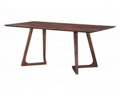 Moe's Godenza Mid-Century Modern Rectangular Dining Table - Brown