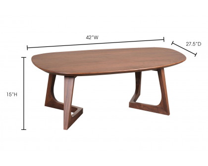 Moe's Godenza Coffee Table - Brown