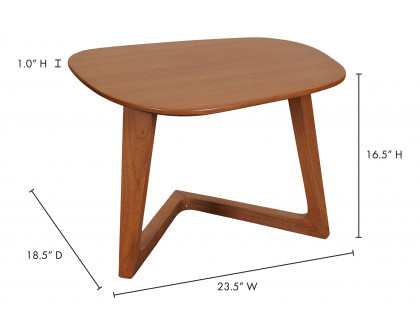 Moe's - Godenza End Table in Brown