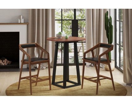 Moe's Padma Bar Stool - Brown