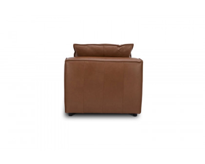 Moe's - Edward Modern Armless Chair in Caramel