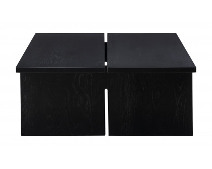 Moe's - Rua Modern Coffee Table in Black