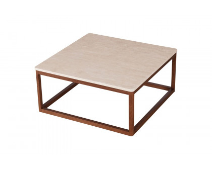 Moe's Ellis Modern Square Coffee Table - Brown