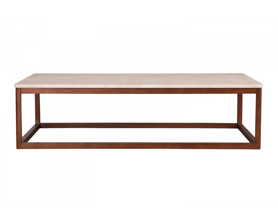 Moe's Ellis Modern Rectangular Coffee Table - Brown