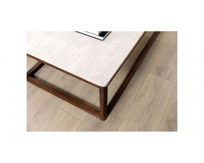 Moe's Ellis Modern Rectangular Coffee Table - Brown