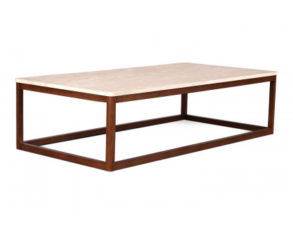 Moe's Ellis Modern Rectangular Coffee Table - Brown