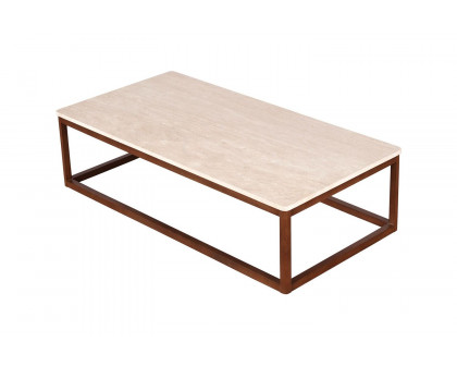 Moe's Ellis Modern Rectangular Coffee Table - Brown