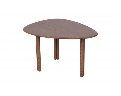 Moe's Iza Modern Small Coffee Table - Walnut Stained Ash