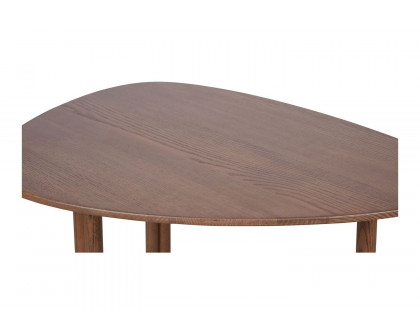 Moe's Iza Modern Small Coffee Table - Walnut Stained Ash