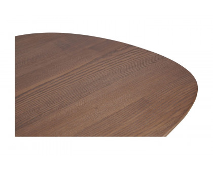 Moe's Iza Modern Small Coffee Table - Walnut Stained Ash