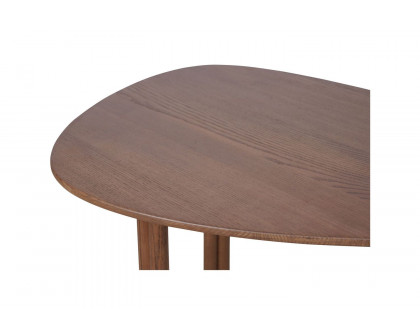 Moe's Iza Modern Small Coffee Table - Walnut Stained Ash