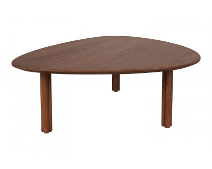 Moe's Iza Modern Large Coffee Table - Walnut Stained Ash