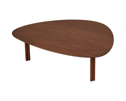 Moe's Iza Modern Large Coffee Table - Walnut Stained Ash