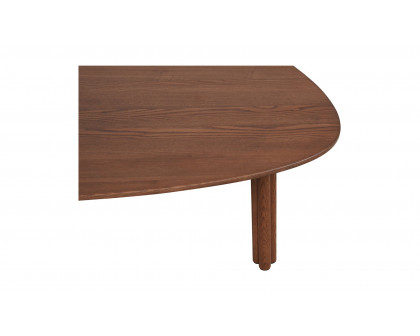 Moe's Iza Modern Large Coffee Table - Walnut Stained Ash