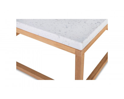 Moe's - Balance Modern Square Coffee Table in Nougat