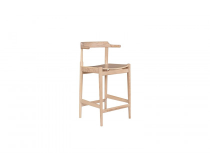 Moe's - Clayton Mid-Century Modern Counter Stool in Blonde