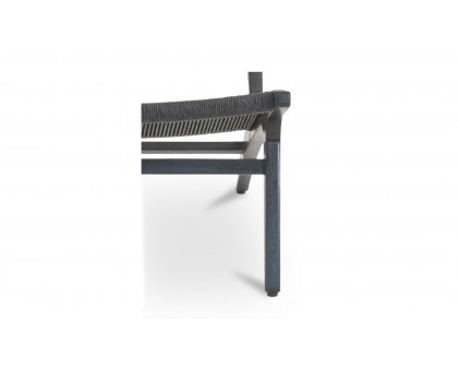 Moe's Palma Contemporary Outdoor Lounge Chair - Black