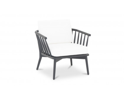 Moe's - Wren Contemporary Outdoor Lounge Chair in Warm White