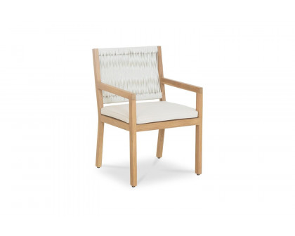 Moe's - Luce Contemporary Outdoor Dining Chair in Natural