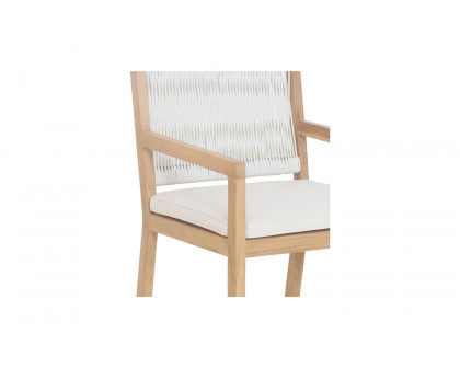 Moe's - Luce Contemporary Outdoor Dining Chair in Natural