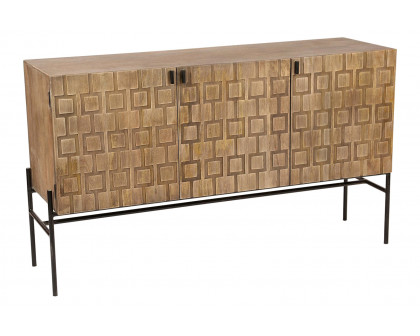 Moe's - Etch Sideboard in Brown