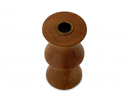 Moe's - Sequence Wooden Candle Holder