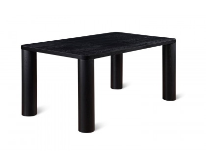 Moe's Scott Modern Dining Table - Black Oak, Small