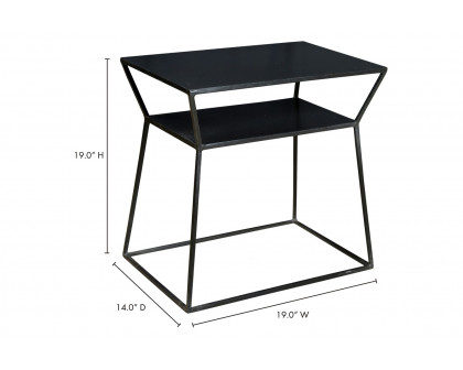 Moe's Osaka Side Table - Black