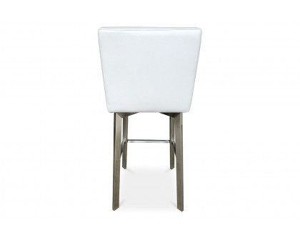 Moe's Giro Swivel Bar Stool - White