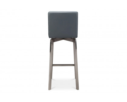 Moe's Giro Swivel Bar Stool - Gray