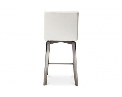 Moe's Giro Swivel Counter Stool - White