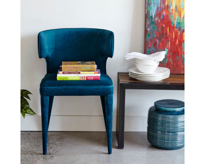 Moe's Jennaya Dining Chair - Teal