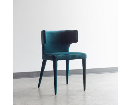 Moe's Jennaya Dining Chair - Teal