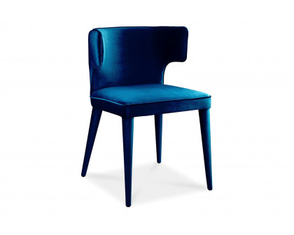 Moe's Jennaya Dining Chair - Teal