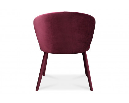 Moe's - Stewart Dining Chair in Burgundy