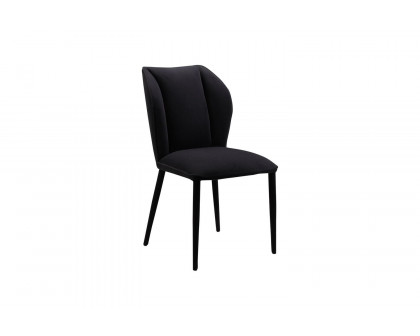 Moe's - Broonsy Contemporary Dining Chair in Charcoal Gray