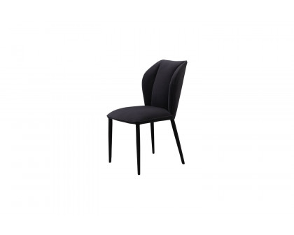 Moe's - Broonsy Contemporary Dining Chair in Charcoal Gray