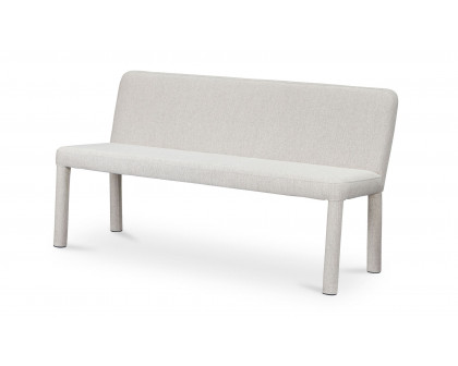 Moe's Place Contemporary Dining Banquette - Light Gray