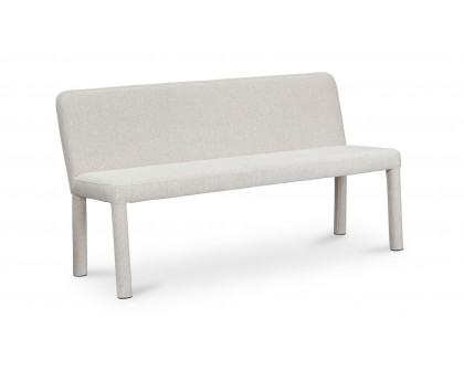 Moe's Place Contemporary Dining Banquette - Light Gray