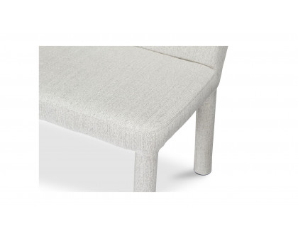 Moe's Place Contemporary Dining Banquette - Light Gray