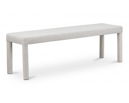 Moe's Place Contemporary Dining Bench - Light Gray