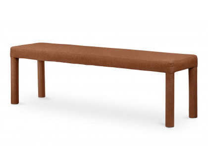 Moe's Place Contemporary Dining Bench - Rust