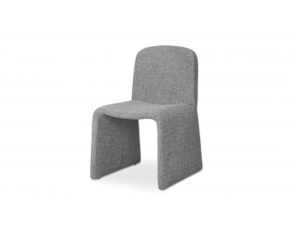 Moe's Ella Contemporary Dining Chair - Heather Gray