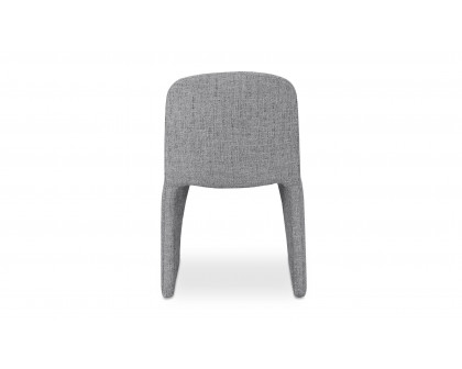 Moe's Ella Contemporary Dining Chair - Heather Gray