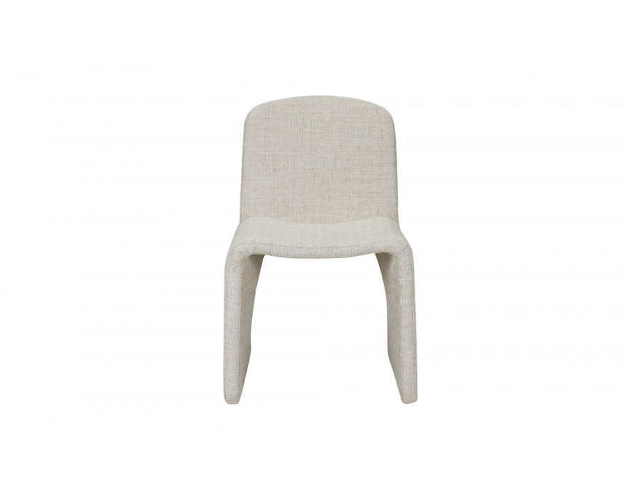 Moe's Ella Contemporary Dining Chair - Heather Beige