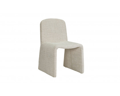 Moe's Ella Contemporary Dining Chair - Heather Beige