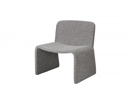 Moe's Ella Contemporary Accent Chair - Heather Gray